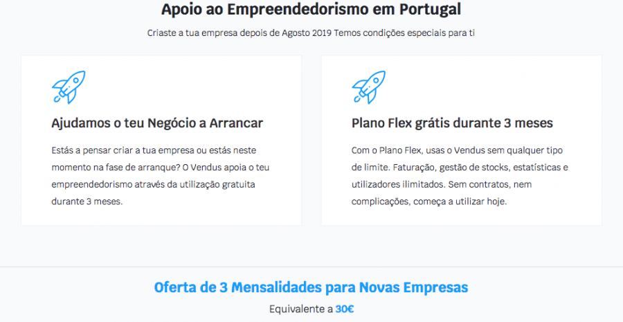 Apoio Empreendedorismo Vendus